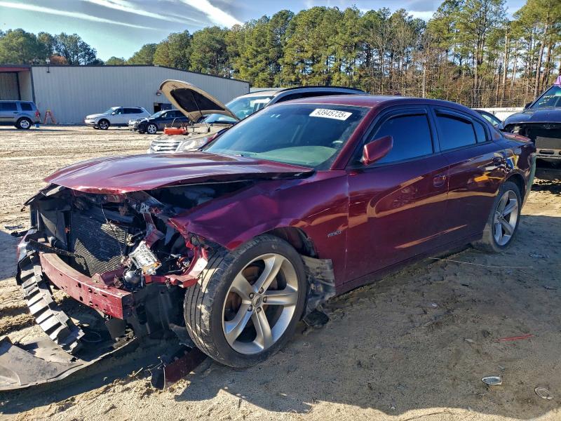 DODGE CHARGER R/ 2018 with VIN 2C3CDXCT3JH124572 - Photo from auction
