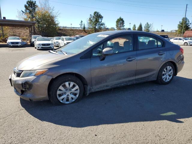 HONDA CIVIC LX 2012 with VIN 2HGFB2F53CH581269 - Photo from auction