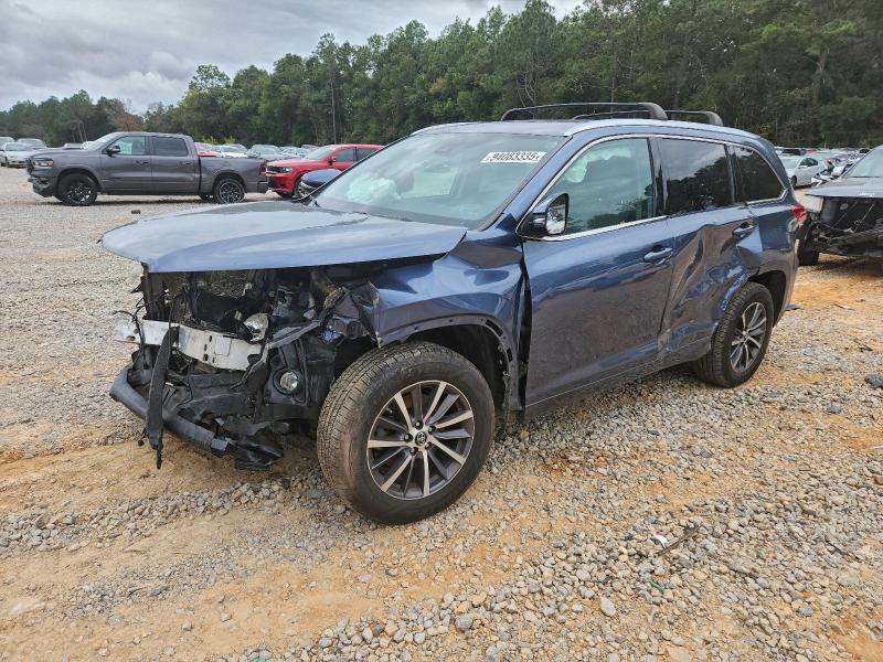 TOYOTA HIGHLANDER 2018 with VIN 5TDKZRFHXJS247623 - Photo from auction