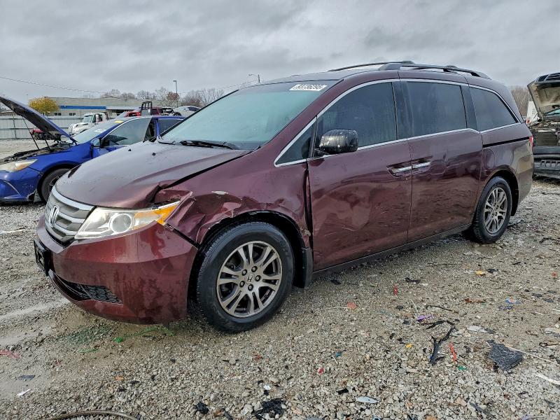 Photo 1 from auction – 2011 HONDA ODYSSEY EX with VIN 5FNRL5H63BB049878