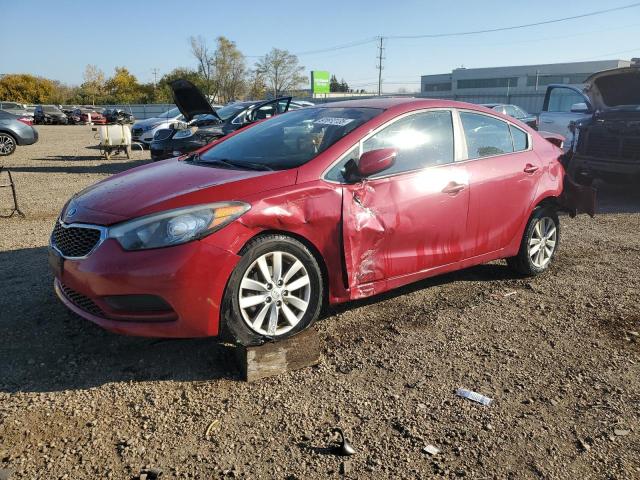 KIA FORTE 2014 with VIN KNAFX4A69E5140071 - Photo from auction