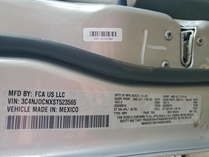Photo 14 from auction – 2025 JEEP COMPASS LI with VIN 3C4NJDCNXST523565