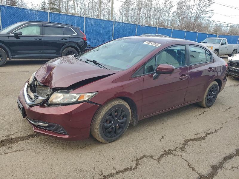 HONDA CIVIC 2015 with VIN 2HGFB2F4XFH018845 - Photo from auction