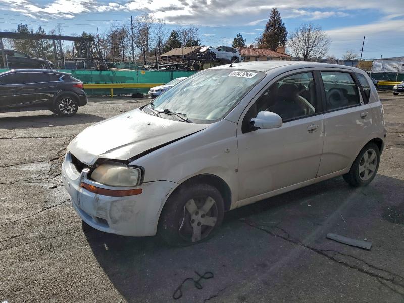 CHEVROLET AVEO BASE 2007 with VIN KL1TD66687B740983 - Photo from auction