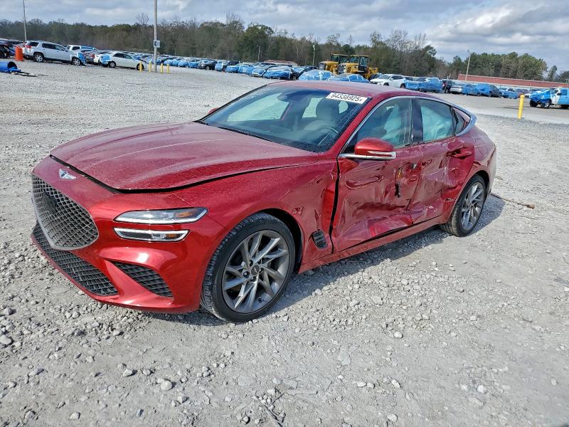 GENESIS G70 BASE 2022 with VIN KMTG34TA6NU093402 - Photo from auction