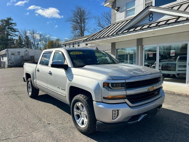 CHEVROLET SILVERADO 2018 with VIN 3GCUKREC0JG625885 - Photo from auction