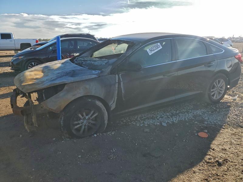HYUNDAI SONATA SE 2017 with VIN 5NPE24AF9HH482265 - Photo from auction