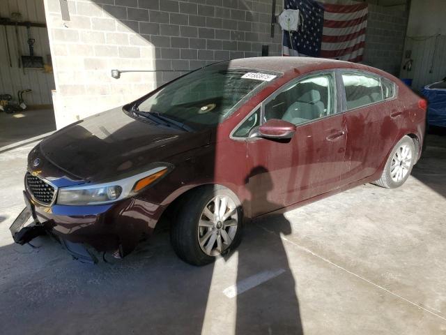 KIA FORTE LX 2017 with VIN 3KPFL4A79HE009013 - Photo from auction