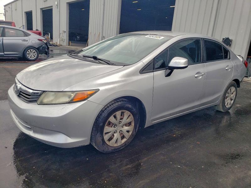 HONDA CIVIC LX 2012 with VIN 19XFB2F56CE045197 - Photo from auction