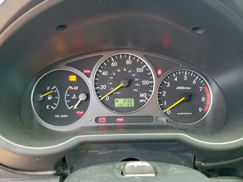 Photo 9 from auction – 2003 SUBARU IMPREZA WR with VIN JF1GG29643G810276