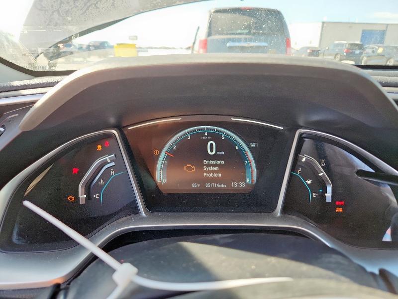 Photo 9 from auction – 2017 HONDA CIVIC EX with VIN 2HGFC1E33HH652677