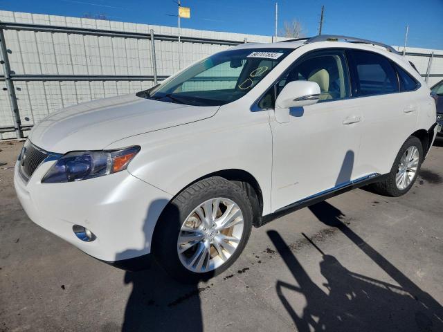 LEXUS RX 450H 2011 с VIN JTJBC1BA3B2034305 - Фото с аукциона
