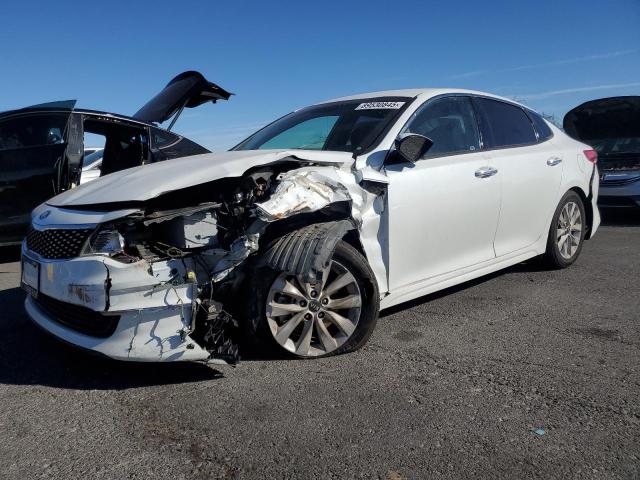 KIA OPTIMA EX 2018 with VIN 5XXGU4L37JG187835 - Photo from auction