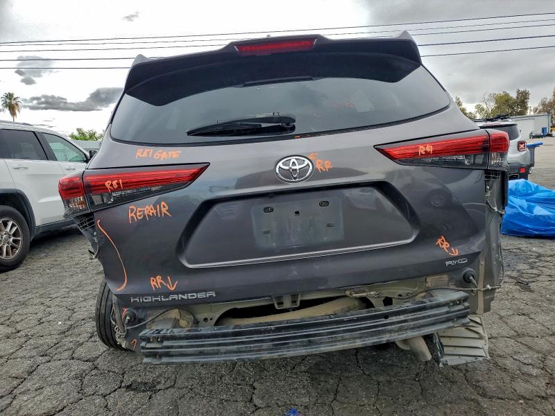 Photo 6 from auction – 2020 TOYOTA HIGHLANDER with VIN 5TDCZRBH6LS509389