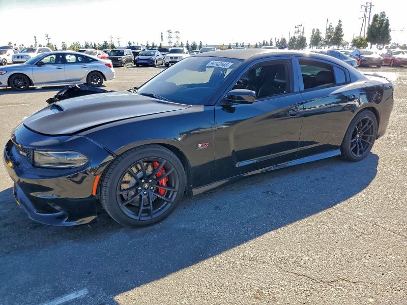 DODGE CHARGER R/ 2018 with VIN 2C3CDXGJ5JH297468 - Photo from auction