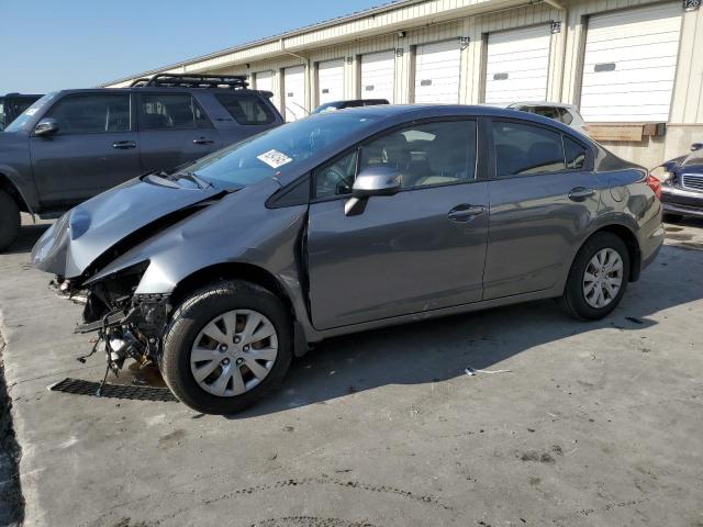 HONDA CIVIC LX 2012 with VIN 19XFB2F51CE091567 - Photo from auction