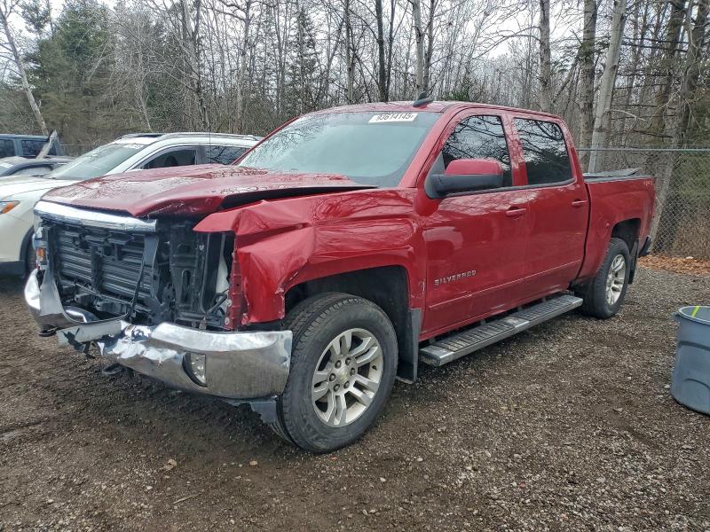 CHEVROLET SILVERADO 2018 with VIN 3GCUKREC9JG625254 - Photo from auction