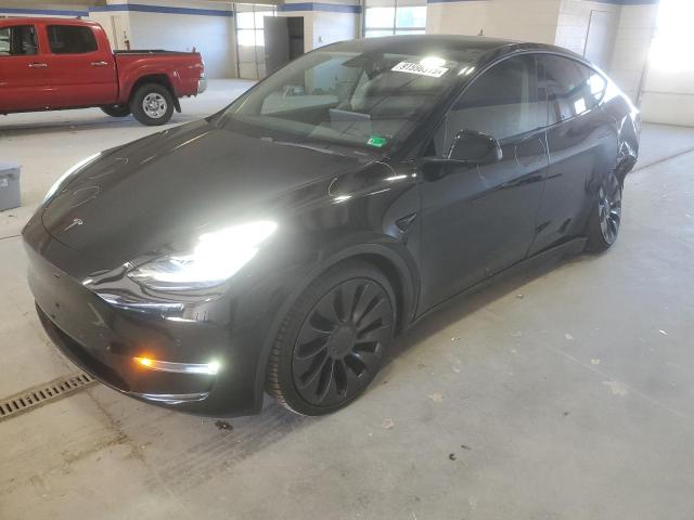 TESLA MODEL Y 2020 with VIN 5YJYGDEF6LF040012 - Photo from auction