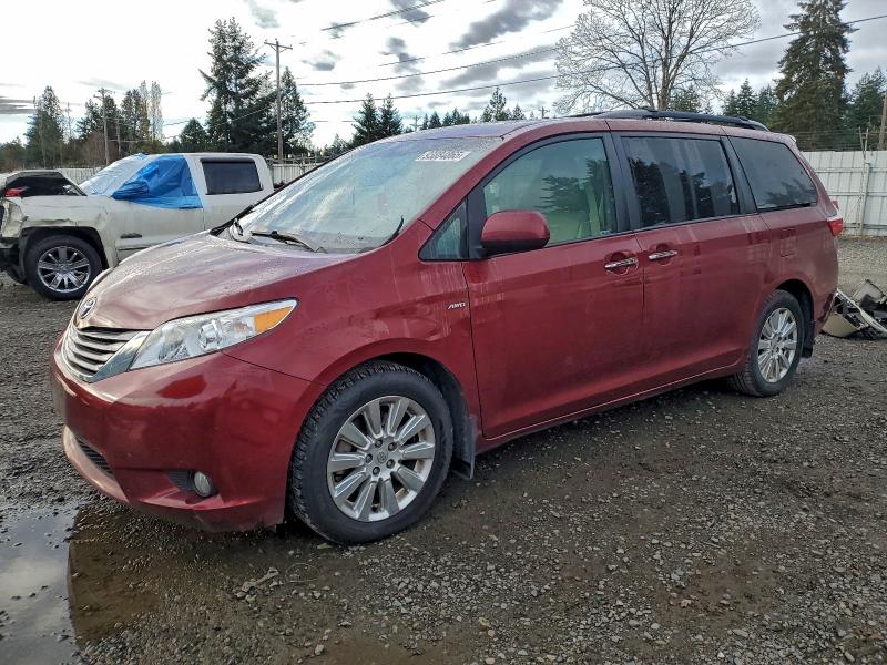 TOYOTA SIENNA XLE 2016 with VIN 5TDDK3DC8GS136661 - Photo from auction