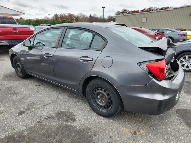 Photo 2 from auction – 2012 HONDA CIVIC LX with VIN 19XFB2F50CE372453
