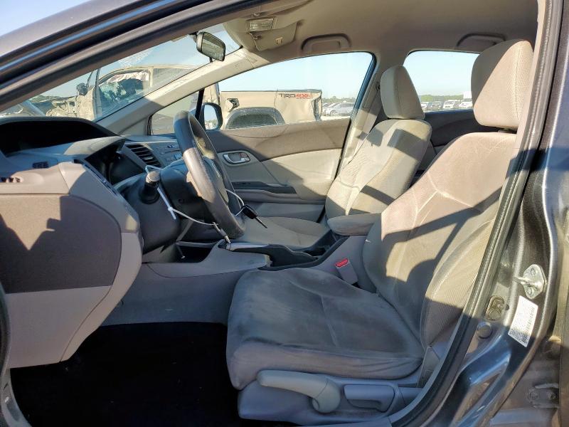 Photo 7 from auction – 2012 HONDA CIVIC LX with VIN 19XFB2F51CE104544