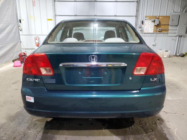 Photo 6 from auction – 2002 HONDA CIVIC LX with VIN 2HGES16592H533537