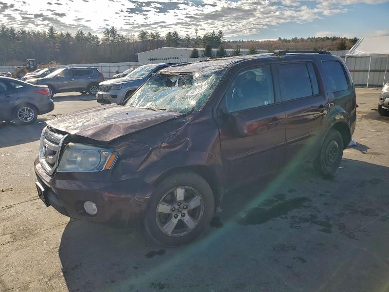 HONDA PILOT EXL 2010 with VIN 5FNYF4H6XAB034046 - Photo from auction