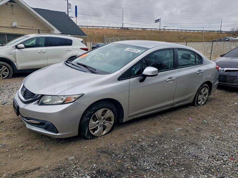 Photo 1 from auction – 2013 HONDA CIVIC LX with VIN 19XFB2F54DE002026