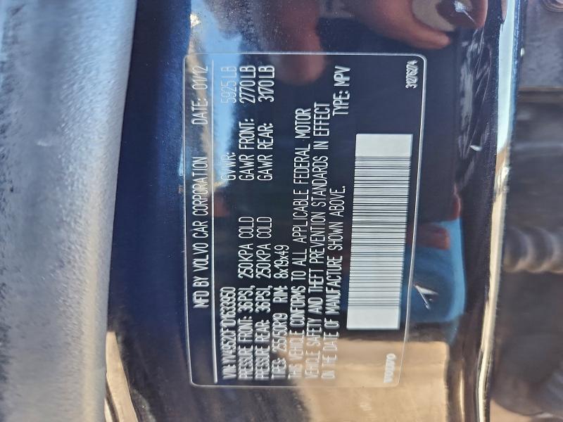 Photo 14 from auction – 2013 VOLVO XC90 R DES with VIN YV4952CF1D1633950