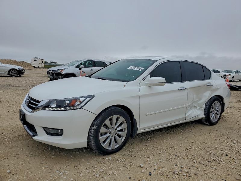 HONDA ACCORD EXL 2014 with VIN 1HGCR3F84EA017856 - Photo from auction