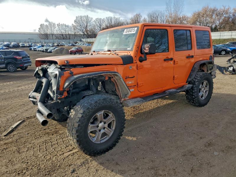 Photo 1 from auction – 2013 JEEP WRANGLER U with VIN 1C4HJWEG7DL525537