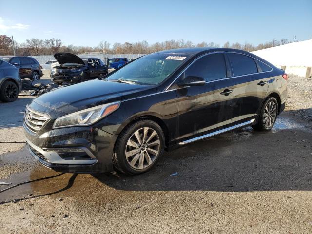 HYUNDAI SONATA 2016 with VIN 5NPE34AF9GH351185 - Photo from auction