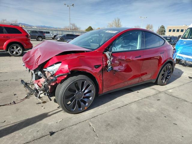 TESLA MODEL Y 2025 with VIN 7SAYGDEF0SA353376 - Photo from auction