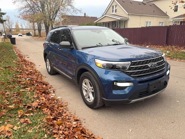FORD EXPLORER X 2022 with VIN 1FMSK7DH7NGC02324 - Photo from auction