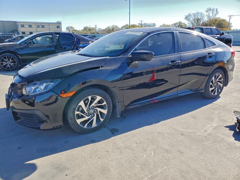 Photo 1 from auction – 2018 HONDA CIVIC EX with VIN 19XFC2F72JE003959