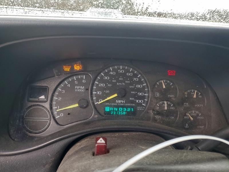 Photo 9 from auction – 2000 CHEVROLET SILVERADO with VIN 2GCEC19T1Y1314482