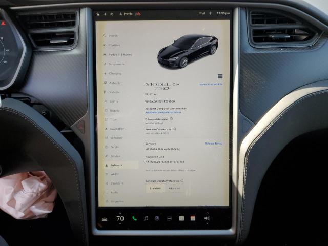 Photo 9 from auction – 2018 TESLA MODEL S with VIN 5YJSA1E21JF289088