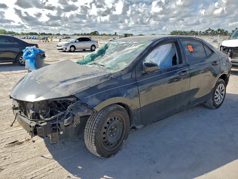 TOYOTA COROLLA L 2019 with VIN 5YFBURHE1KP866719 - Photo from auction