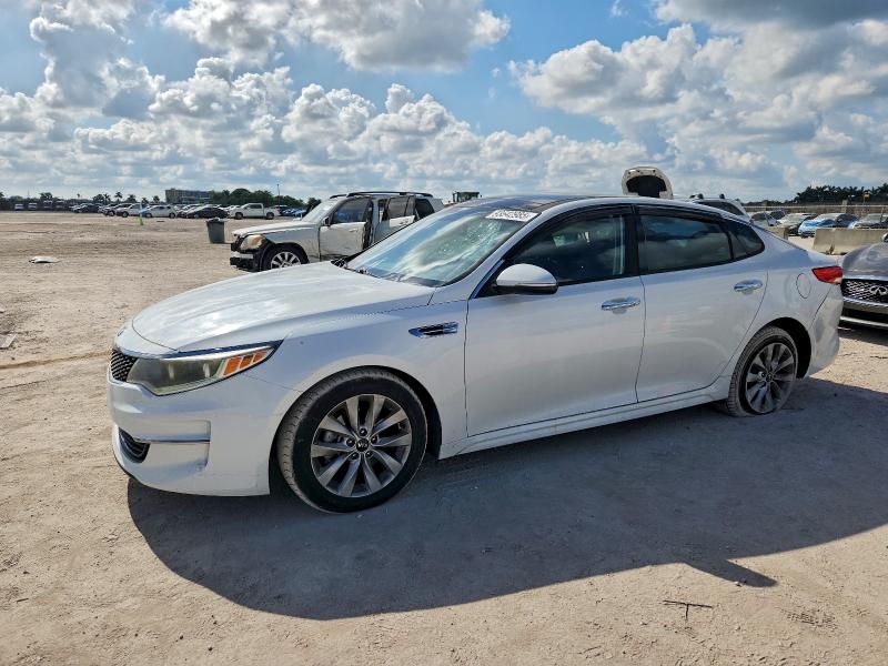 KIA OPTIMA EX 2016 with VIN 5XXGU4L38GG046619 - Photo from auction