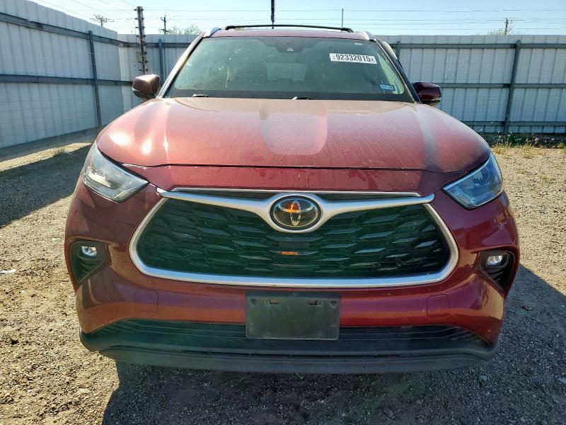 Photo 5 from auction – 2020 TOYOTA HIGHLANDER with VIN 5TDGZRAH9LS010346