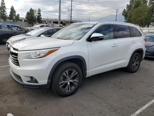 TOYOTA HIGHLANDER 2016 with VIN 5TDKKRFH1GS135967 - Photo from auction