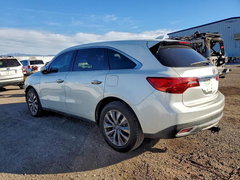 Photo 2 from auction – 2014 ACURA MDX TECHNO with VIN 5FRYD3H49EB019136