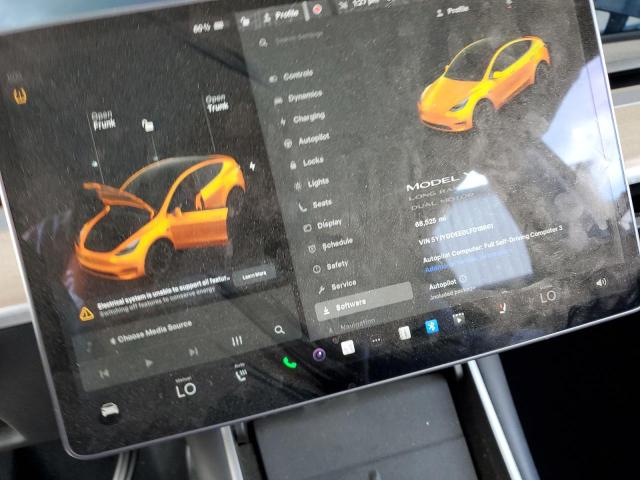Photo 9 from auction – 2020 TESLA MODEL Y with VIN 5YJYGDEE0LF018661