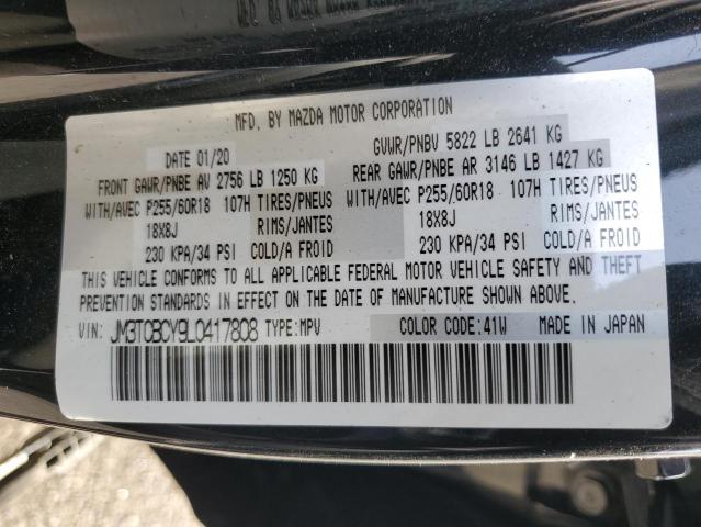 Photo 14 from auction – 2020 MAZDA CX-9 with VIN JM3TCBCY9L0417808