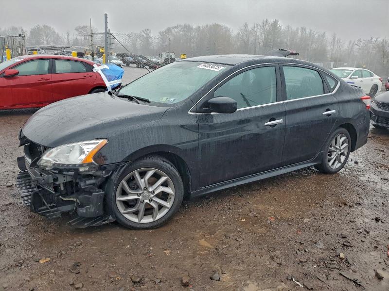NISSAN SENTRA S 2013 with VIN 3N1AB7AP1DL783764 - Photo from auction