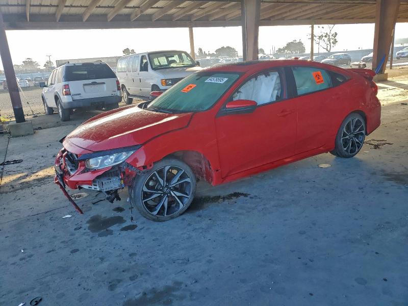 Photo 1 from auction – 2017 HONDA CIVIC SI with VIN 2HGFC1E56HH703221