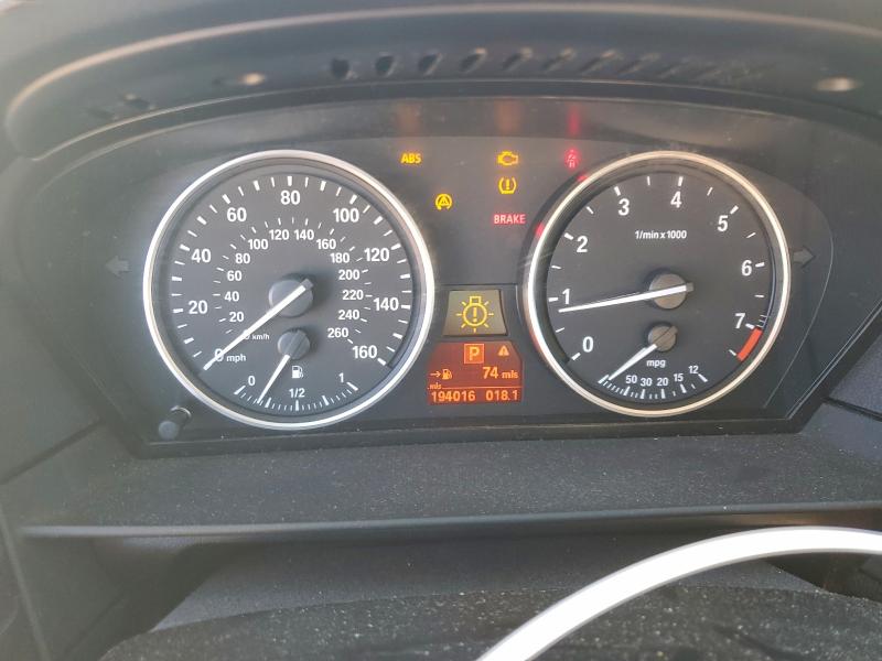 Photo 9 from auction – 2010 BMW 528 XI with VIN WBANV1C50AC389160