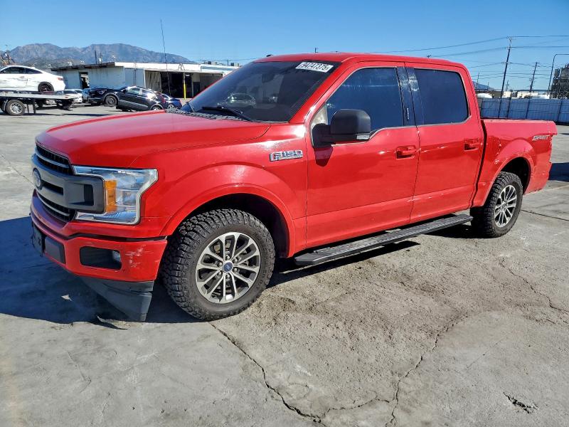 FORD F150 SUPER 2018 with VIN 1FTEW1CP0JKF14911 - Photo from auction