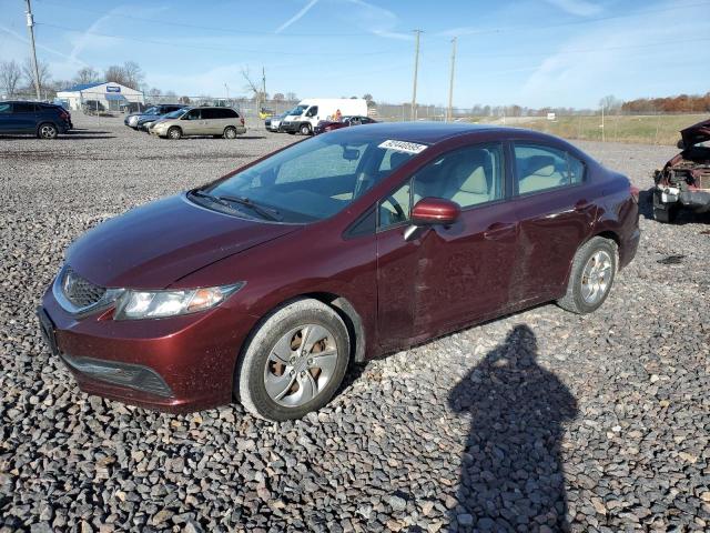 HONDA CIVIC LX 2014 with VIN 19XFB2F56EE052458 - Photo from auction