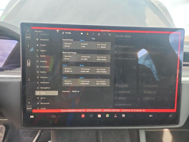 Photo 9 from auction – 2024 TESLA MODEL X with VIN 7SAXCBE65RF439713
